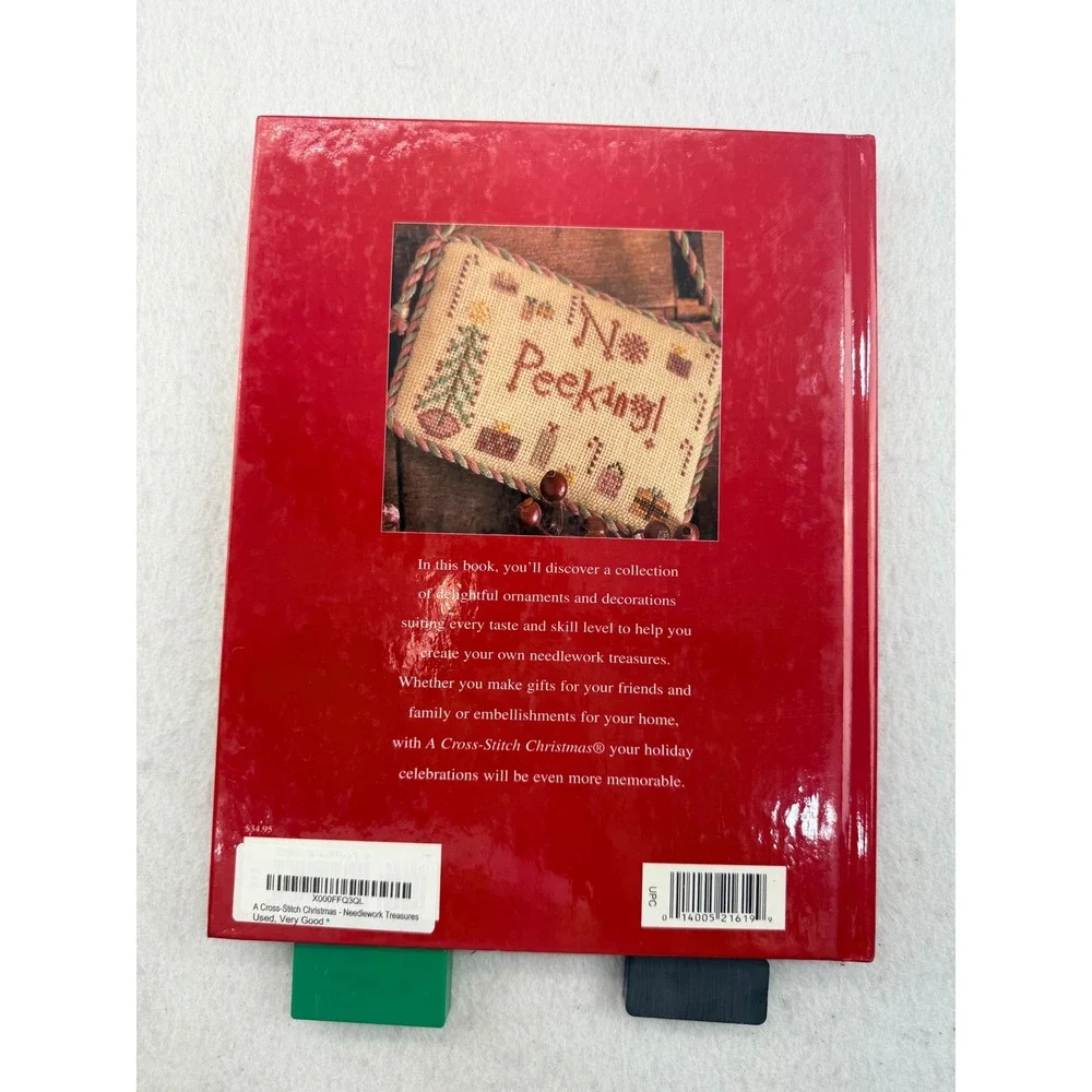 Better Homes and Gardens A Cross-Stitch Christmas Needlework Treasures 2003 Book
